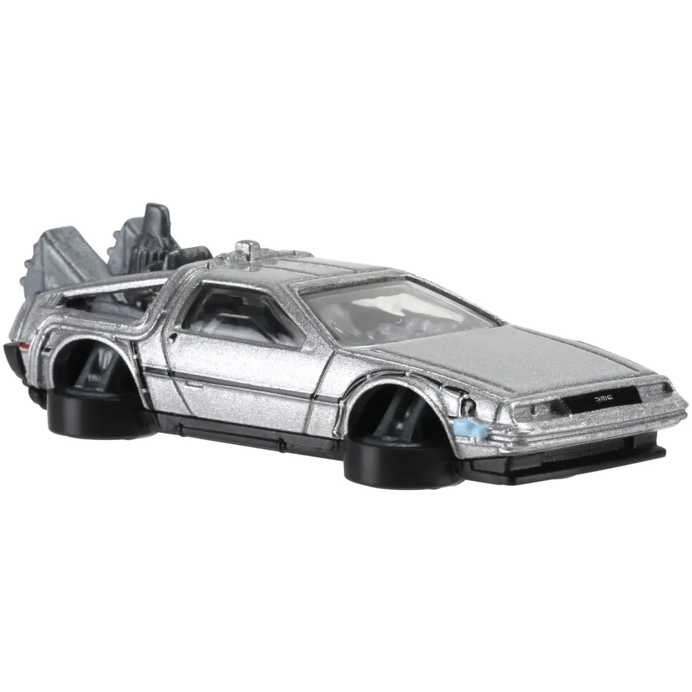 Back to the Future Time Machine - Hover Mode — DHR29 — Anodized Silver