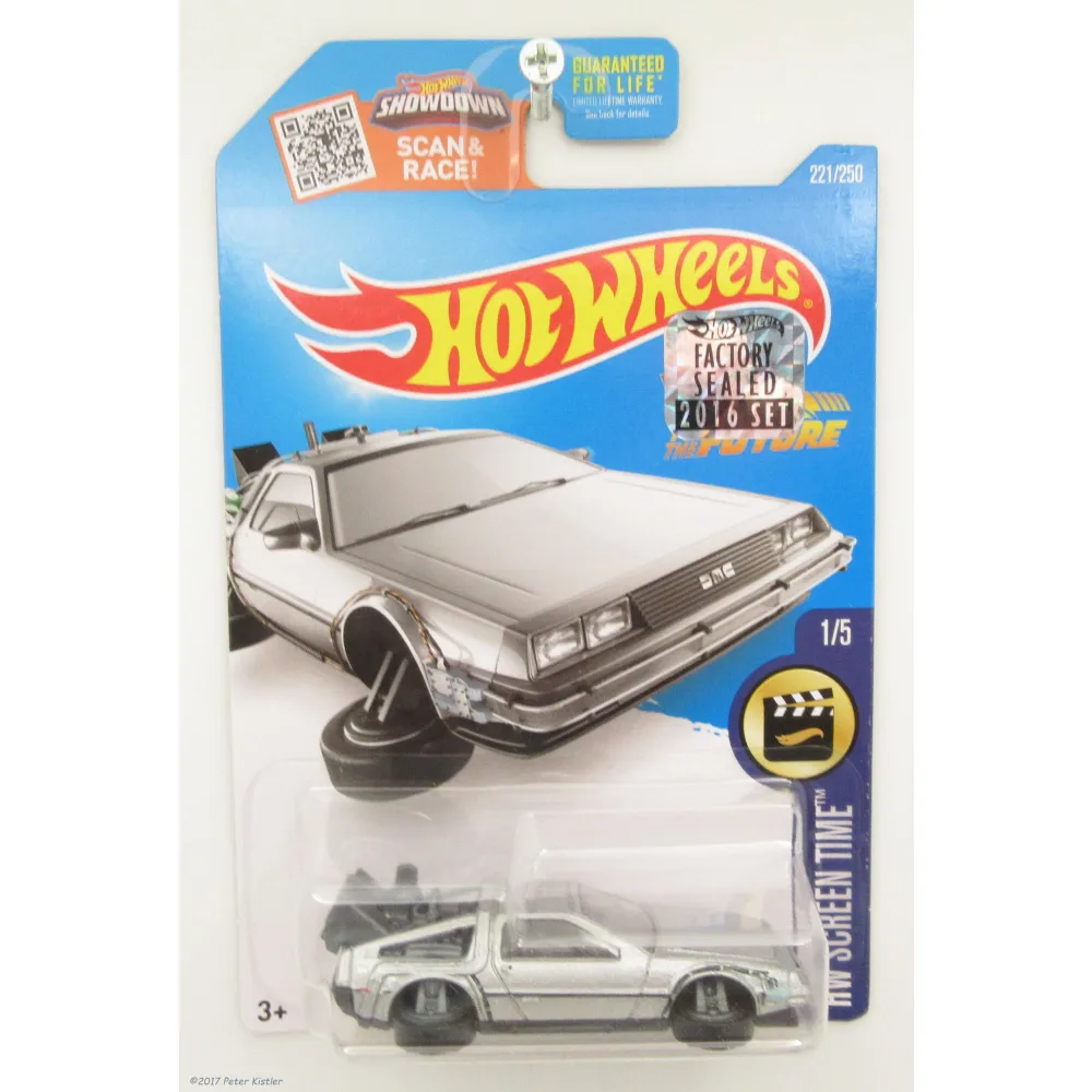 Back to the Future Time Machine - Hover Mode — DHR29 — Anodized Silver — imagem 2