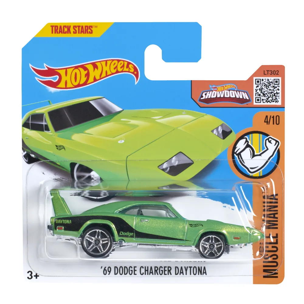 '69 Dodge Charger Daytona — DHR35 — Metalflake Light Green — imagem 2