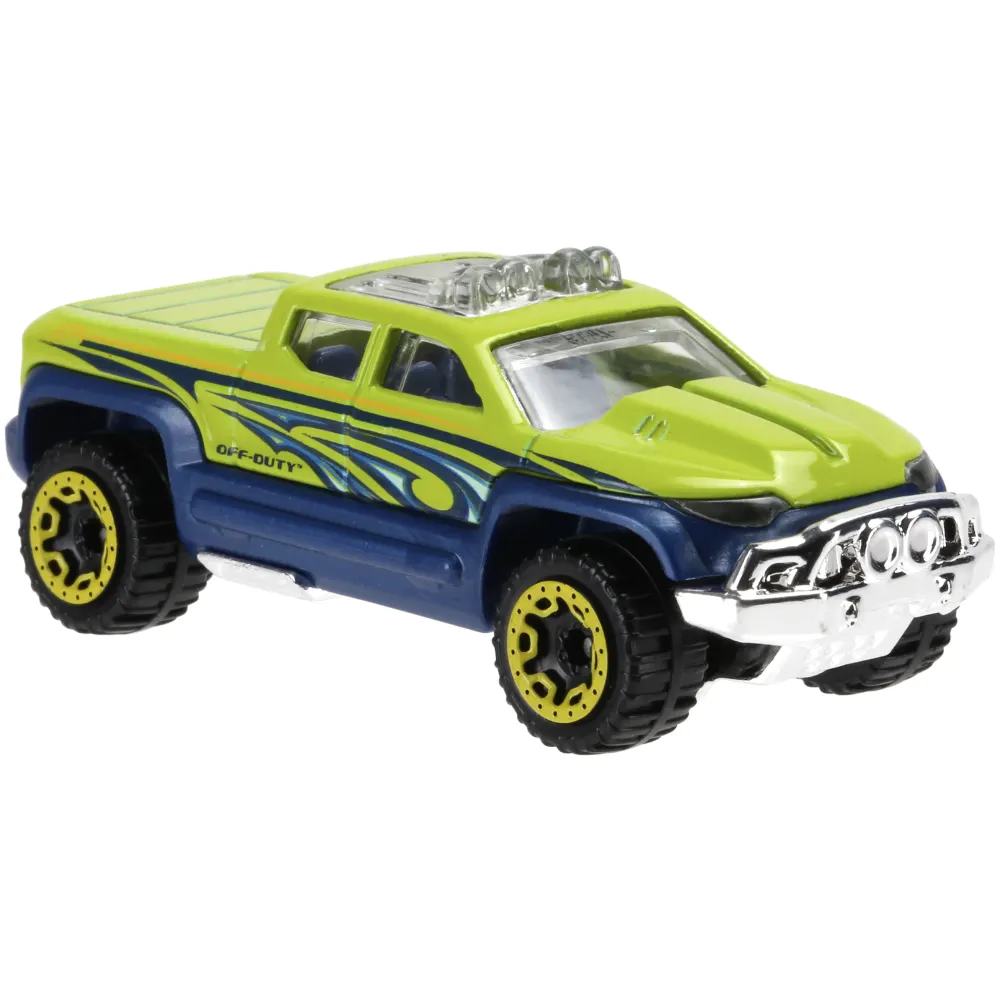 Off-Duty — DHR52 — Lime Green w/ Black Fenders