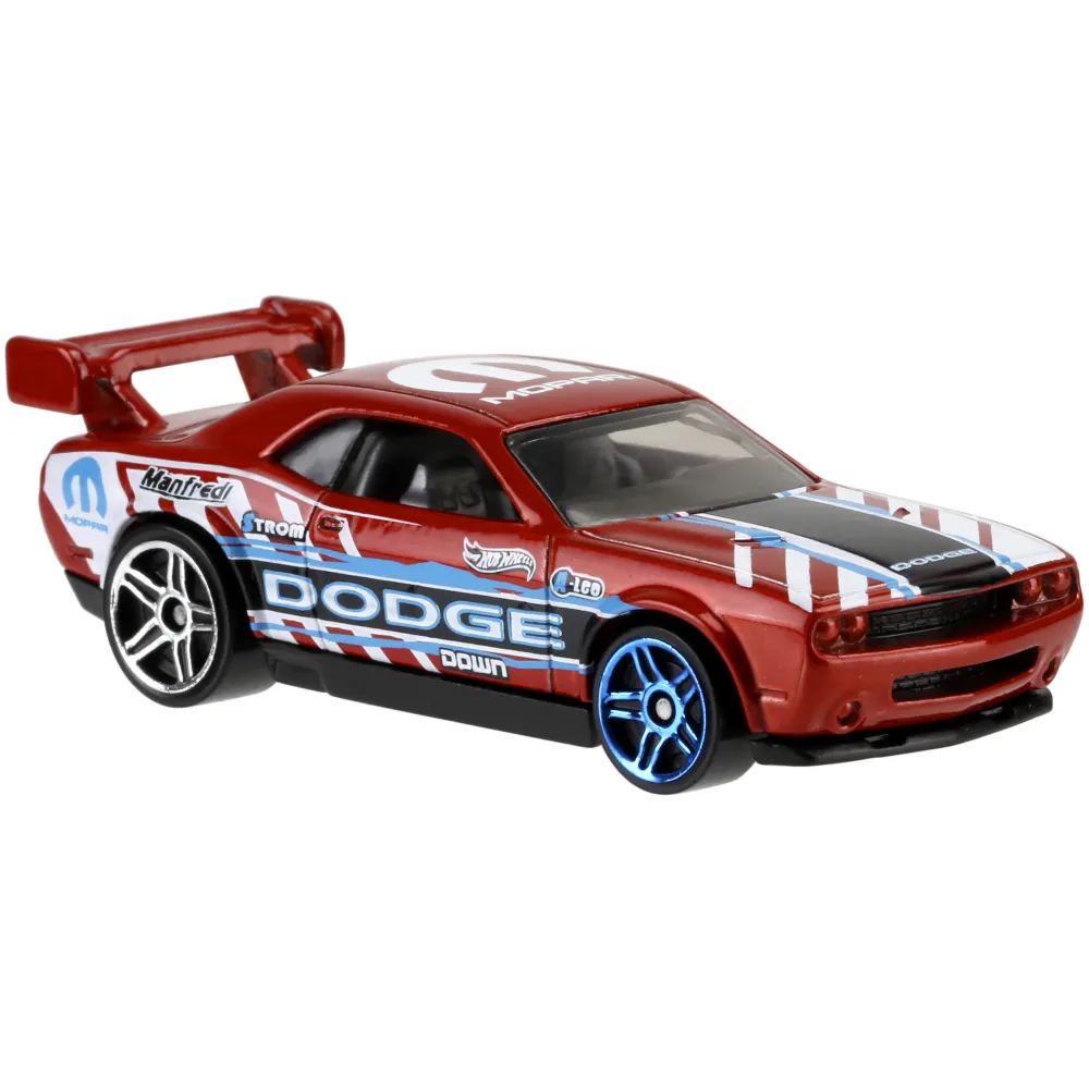 Dodge Challenger Drift Car — DHR74 — Metalflake Red — imagem 2