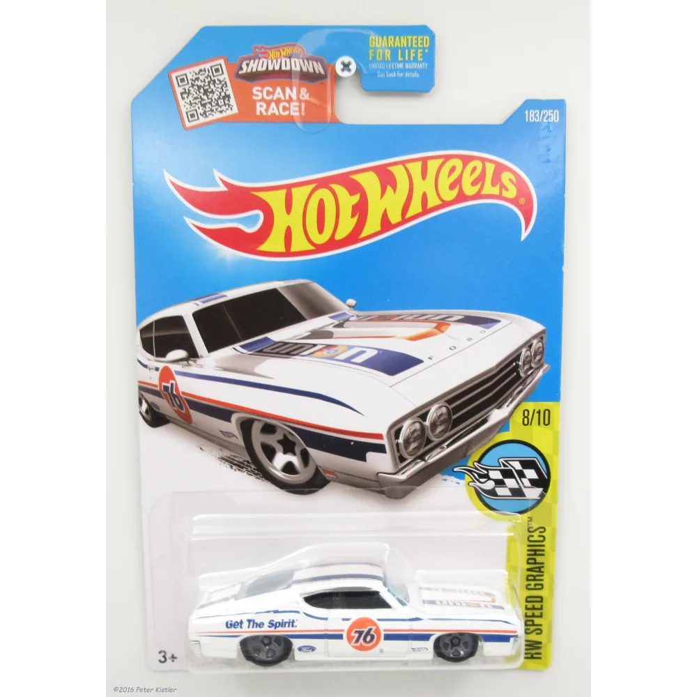 '69 Ford Torino Talladega — DHR79 — White — imagem 2