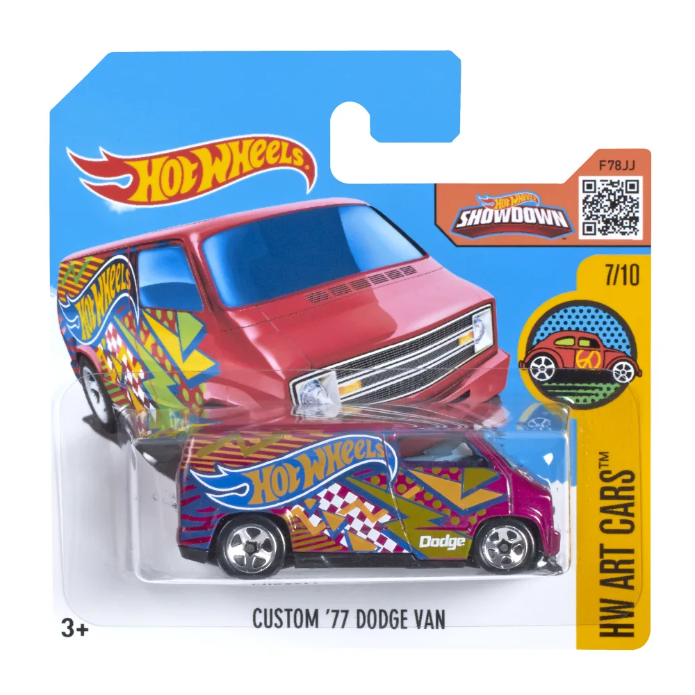 Custom '77 Dodge Van — DHR90 — Metalflake Magenta — imagem 2