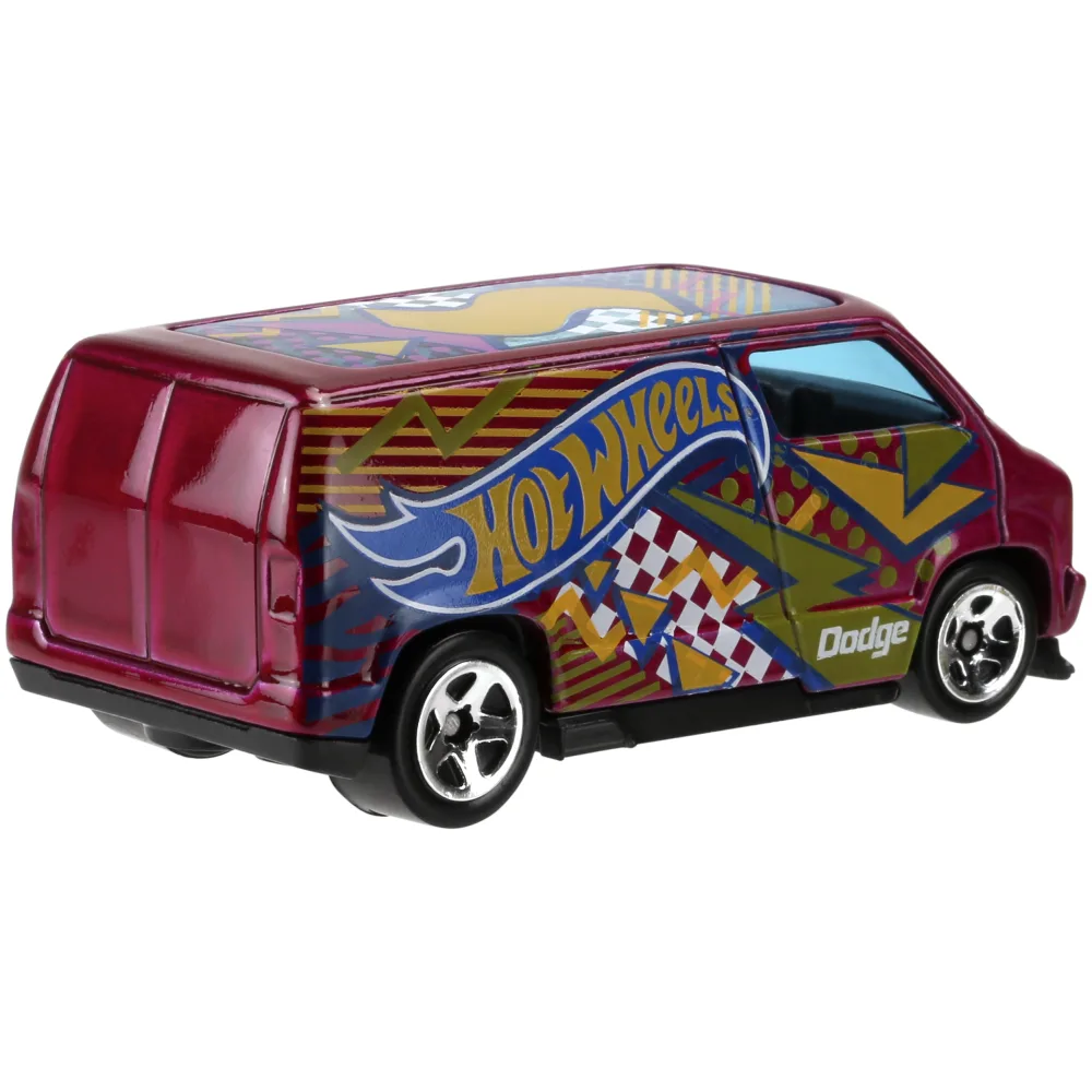 Custom '77 Dodge Van — DHR90 — Metalflake Magenta — imagem 3