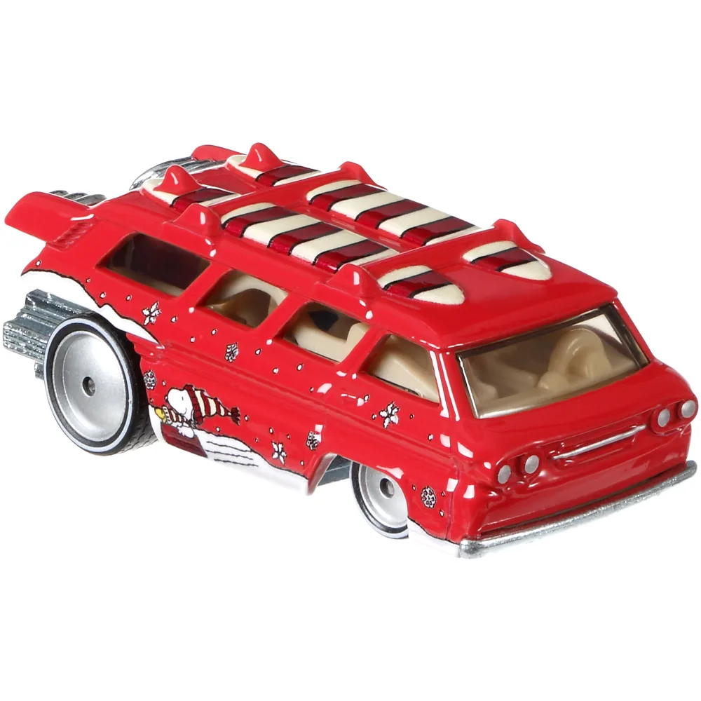 Custom Chevy Greenbrier Sports Wagon — DHW14 — Electric Crimson — imagem 4