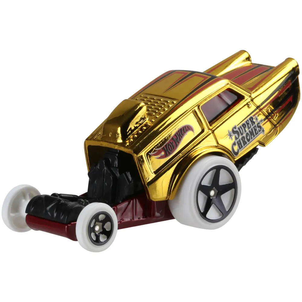 HW Poppa Wheelie — DHW61 — Gold Chrome