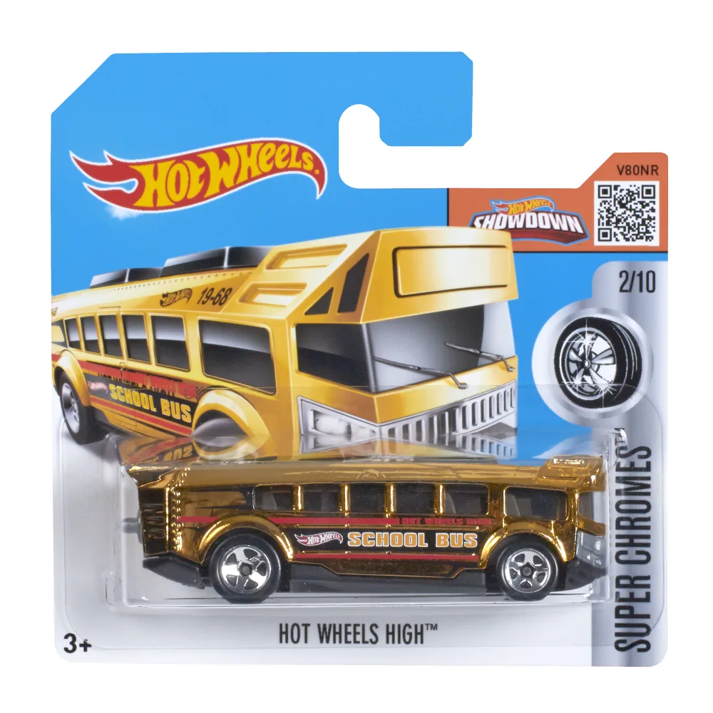 Hot Wheels High — DHW76 — Chrome Gold — imagem 2