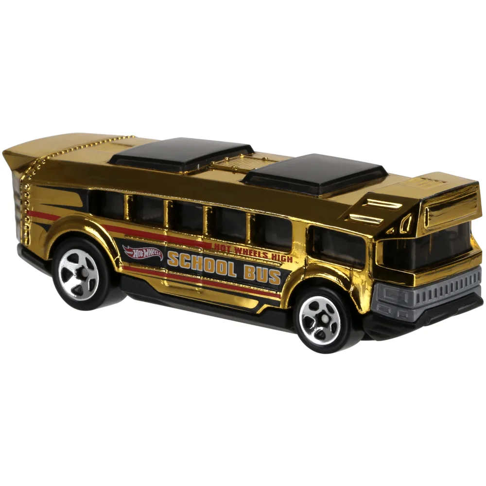 Hot Wheels High — DHW76 — Chrome Gold — imagem 4