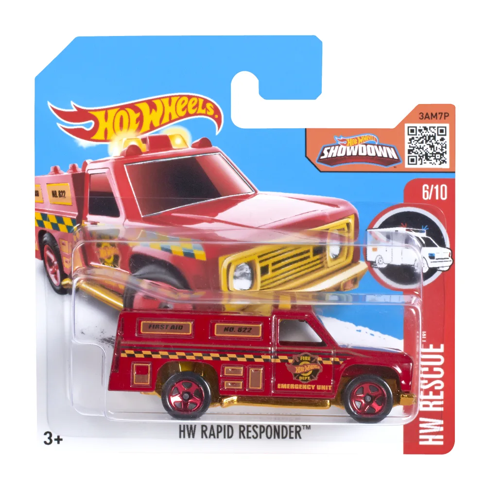 HW RAPID RESPONDER — DHX08 — Red — imagem 2
