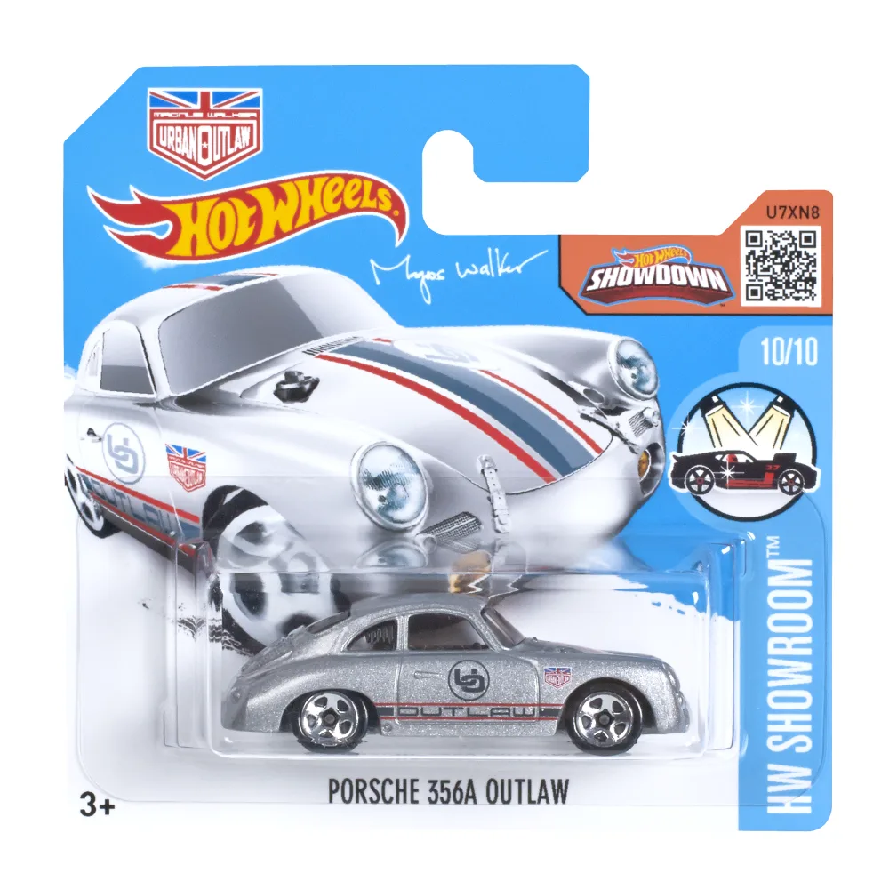 PORSCHE 356A OUTLAW — DHX35 — Metalflake Silver — imagem 2