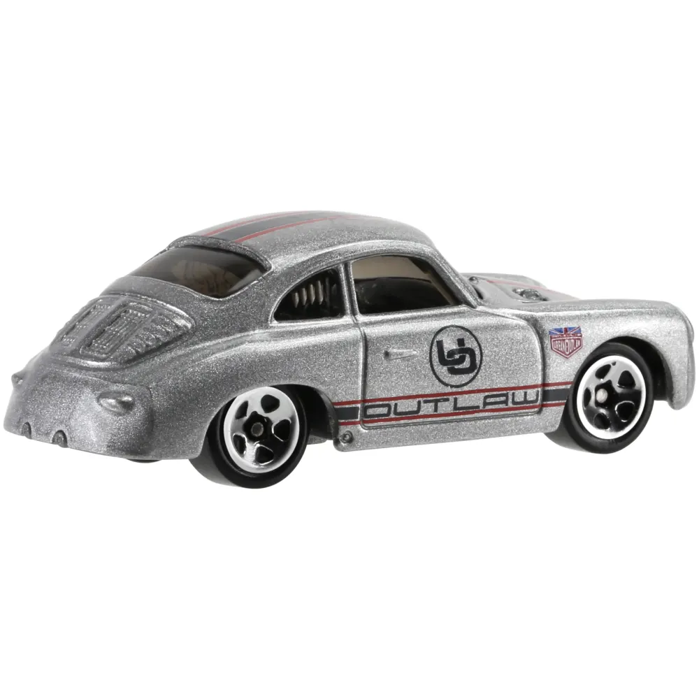 PORSCHE 356A OUTLAW — DHX35 — Metalflake Silver — imagem 3