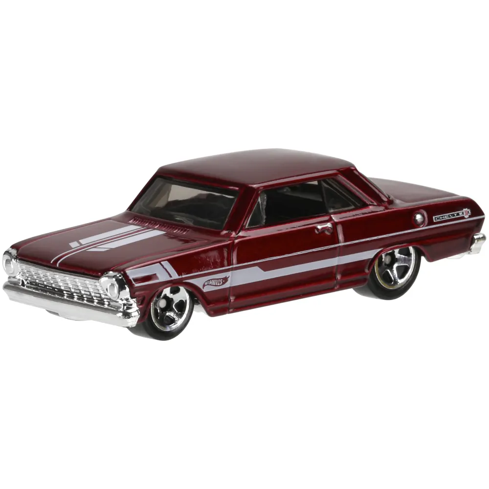'63 Chevy II — DHX39 — Metalflake Dark Red