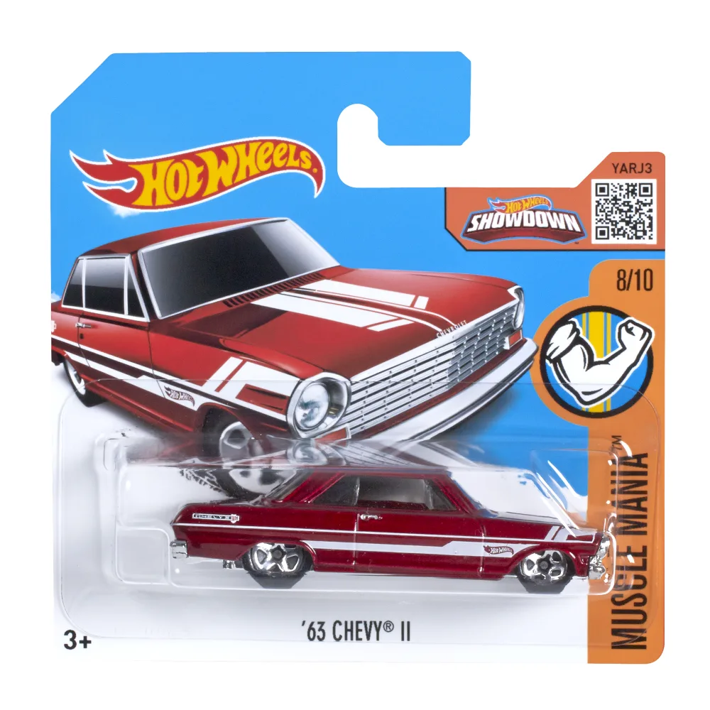 '63 Chevy II — DHX39 — Metalflake Dark Red — imagem 2