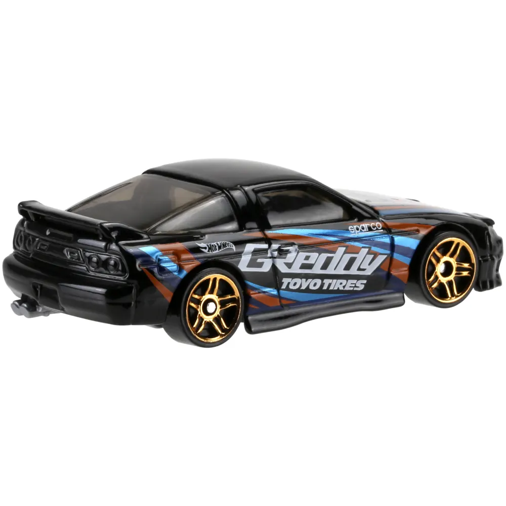 '96 Nissan 180SX Type X — DHX76 — Black — imagem 3