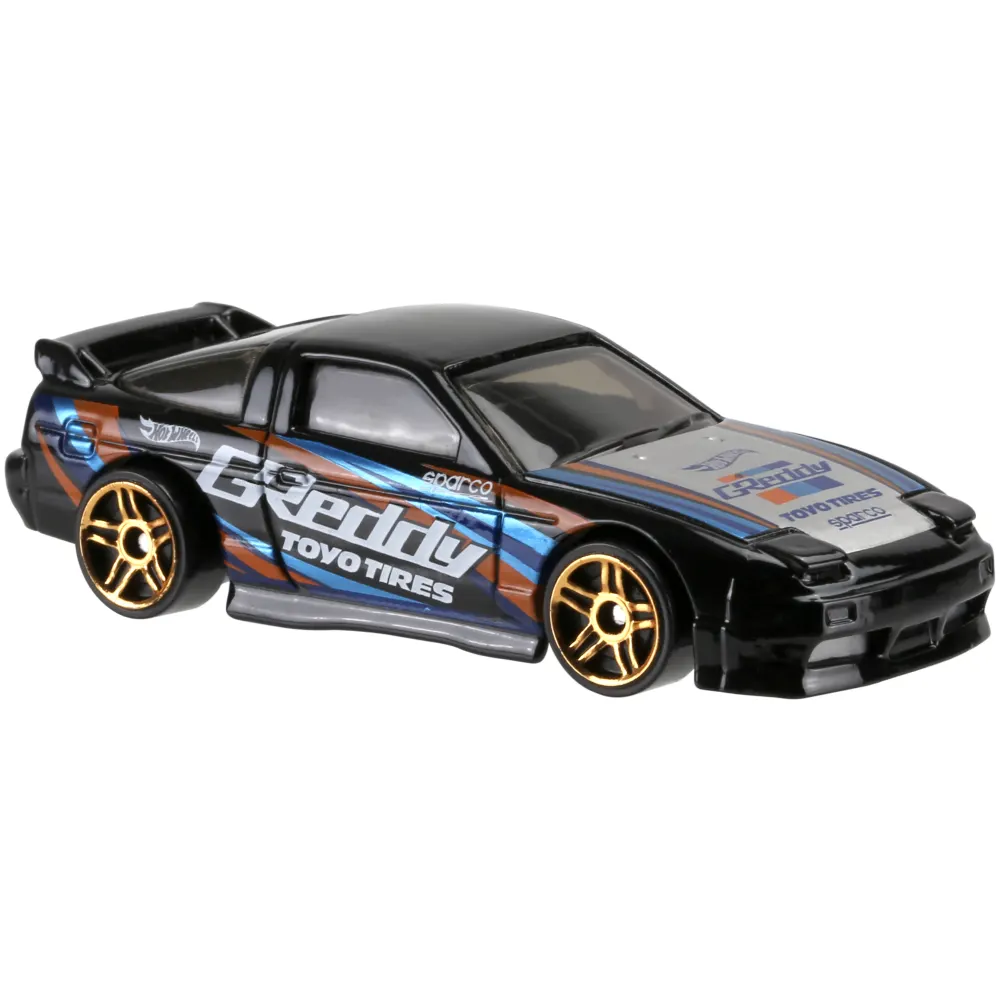'96 Nissan 180SX Type X — DHX76 — Black — imagem 4