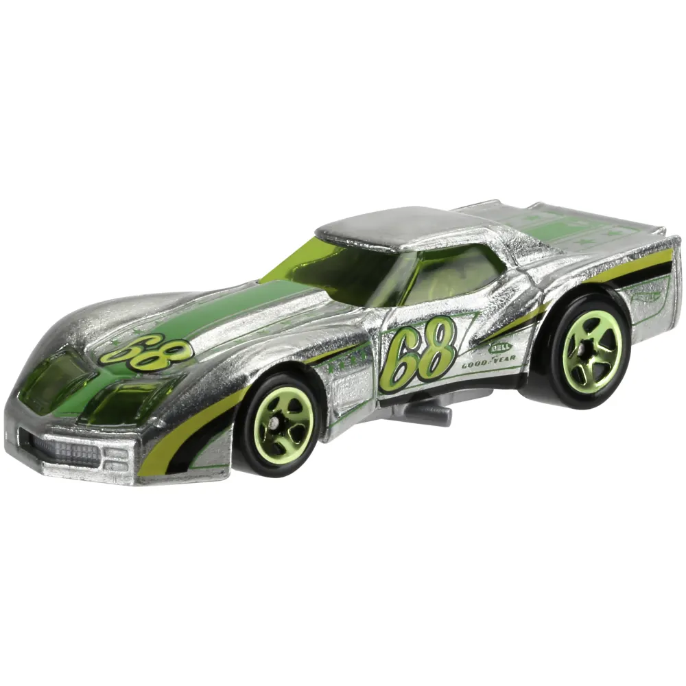 '76 Greenwood Corvette — DHX84 — ZAMAC