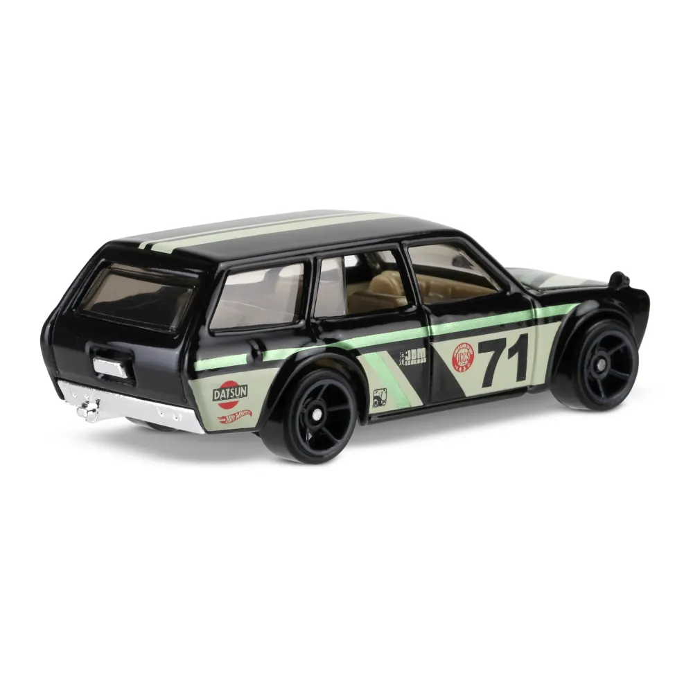 '71 Datsun Bluebird 510 Wagon — DHY02 — Black — imagem 2
