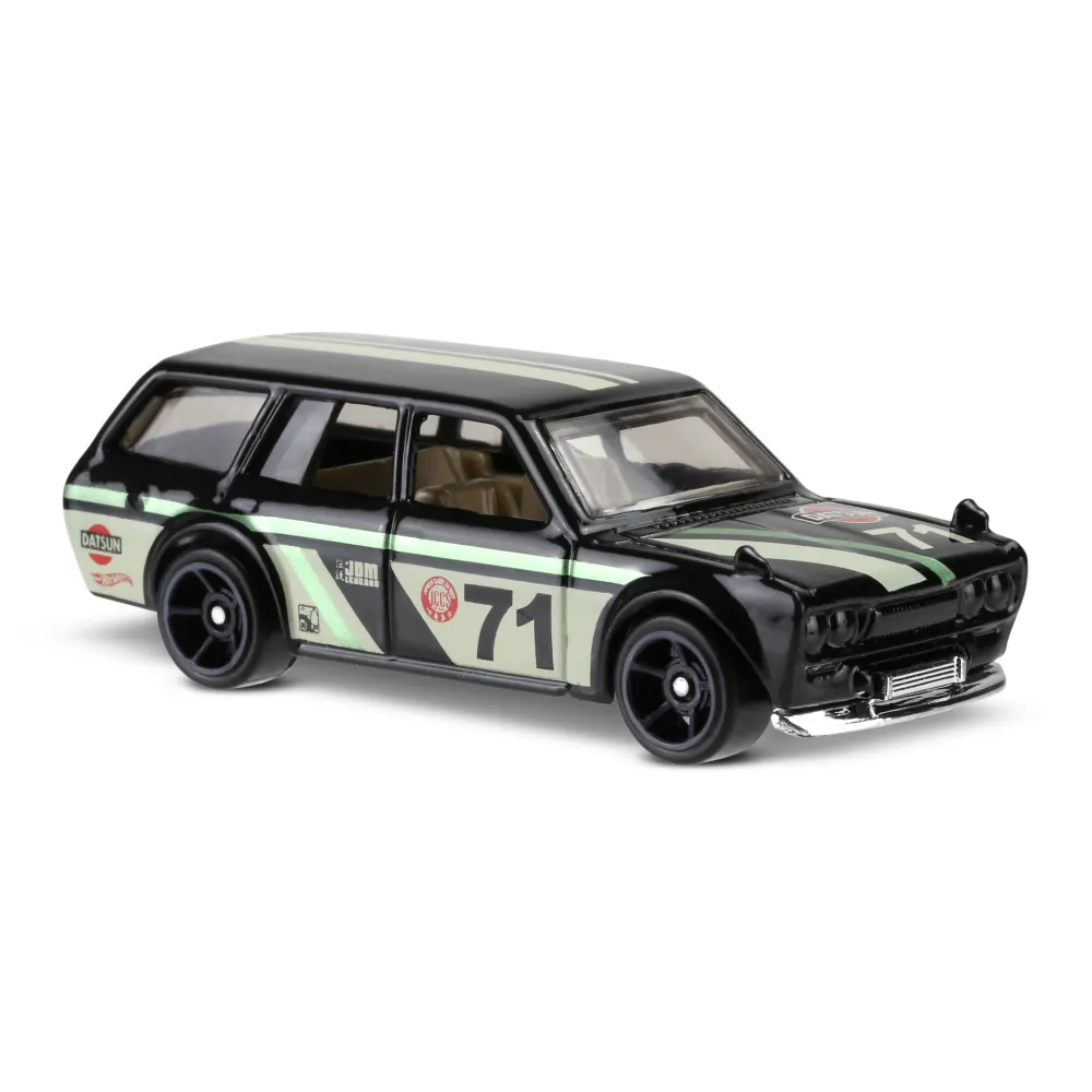'71 Datsun Bluebird 510 Wagon — DHY02 — Black — imagem 3