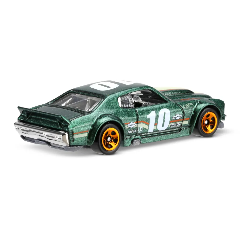 '70 CHEVY CHEVELLE — DHY04 — Metalflake Dark Green — imagem 2