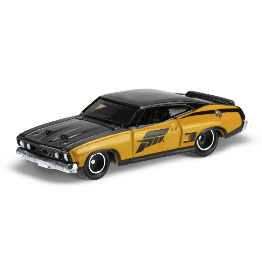 '73 Ford Falcon XB — DJF43 — Yellow & Black