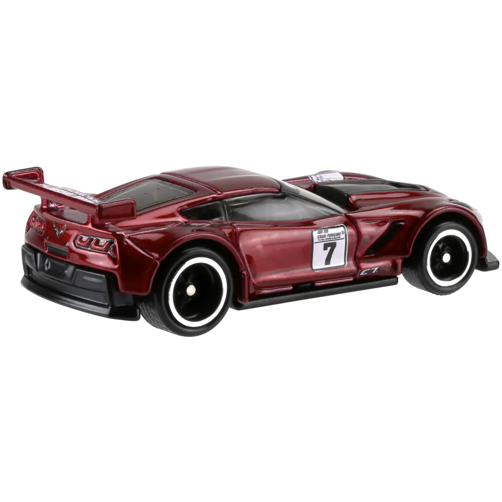 Corvette C7.R — DJF44 — Metalflake Dark Red — imagem 3