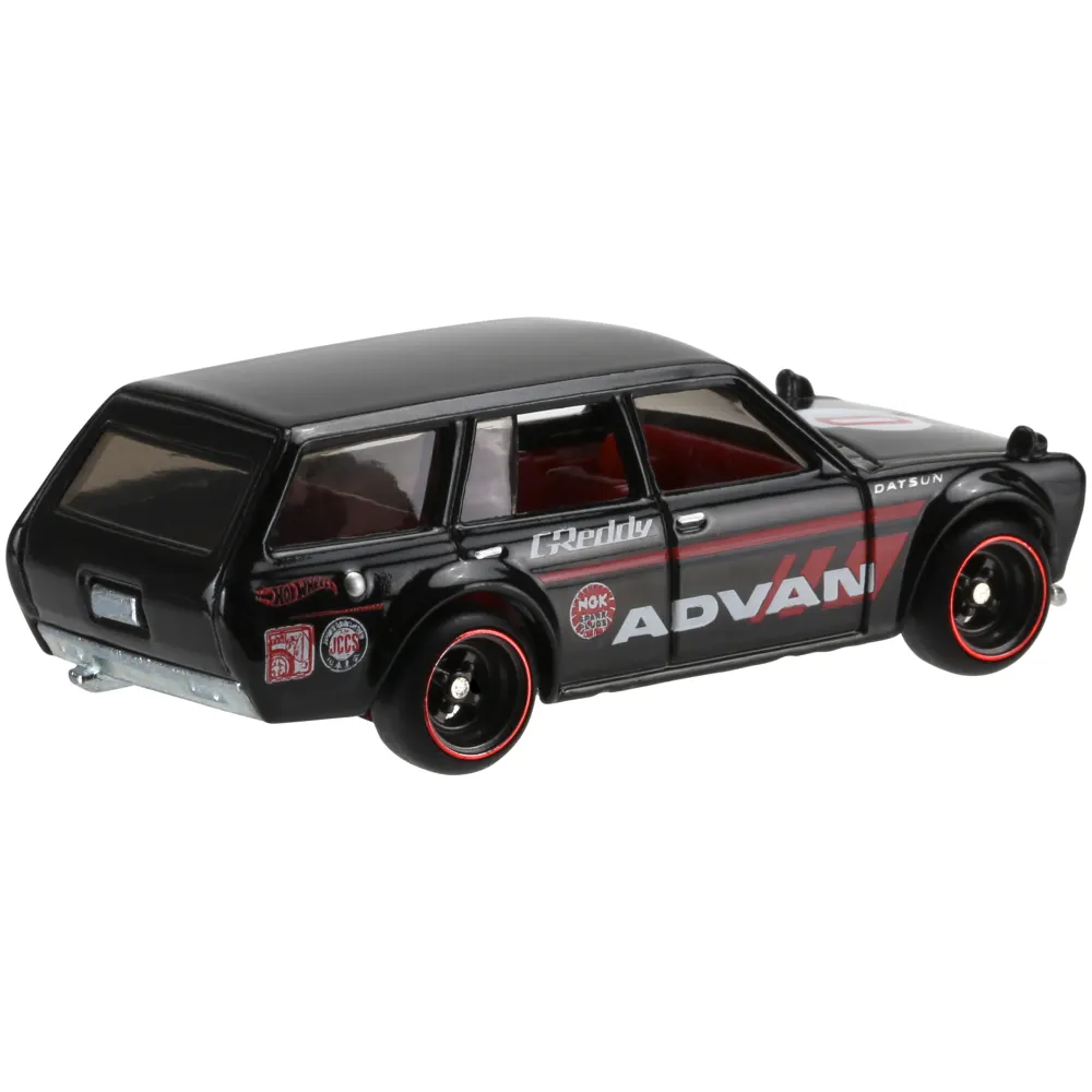 '71 DATSUN 510 WAGON — DJF81 — Black — imagem 2