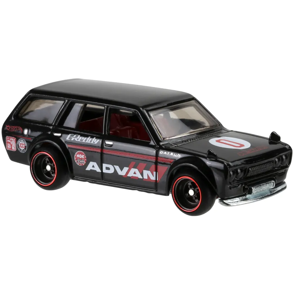 '71 DATSUN 510 WAGON — DJF81 — Black — imagem 3