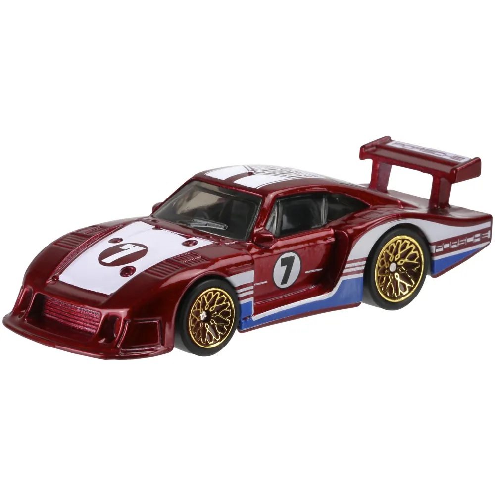 '78 PORSCHE 935 — DJF94 — Metalflake Dark Red