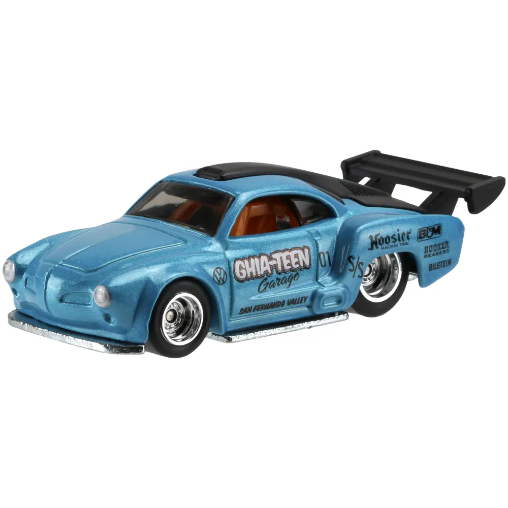 Volkswagen Karmann Ghia — DJF96 — Metalflake Aqua & Satin Black