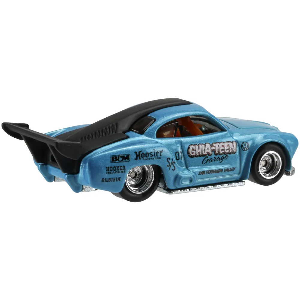 Volkswagen Karmann Ghia — DJF96 — Metalflake Aqua & Satin Black — imagem 3