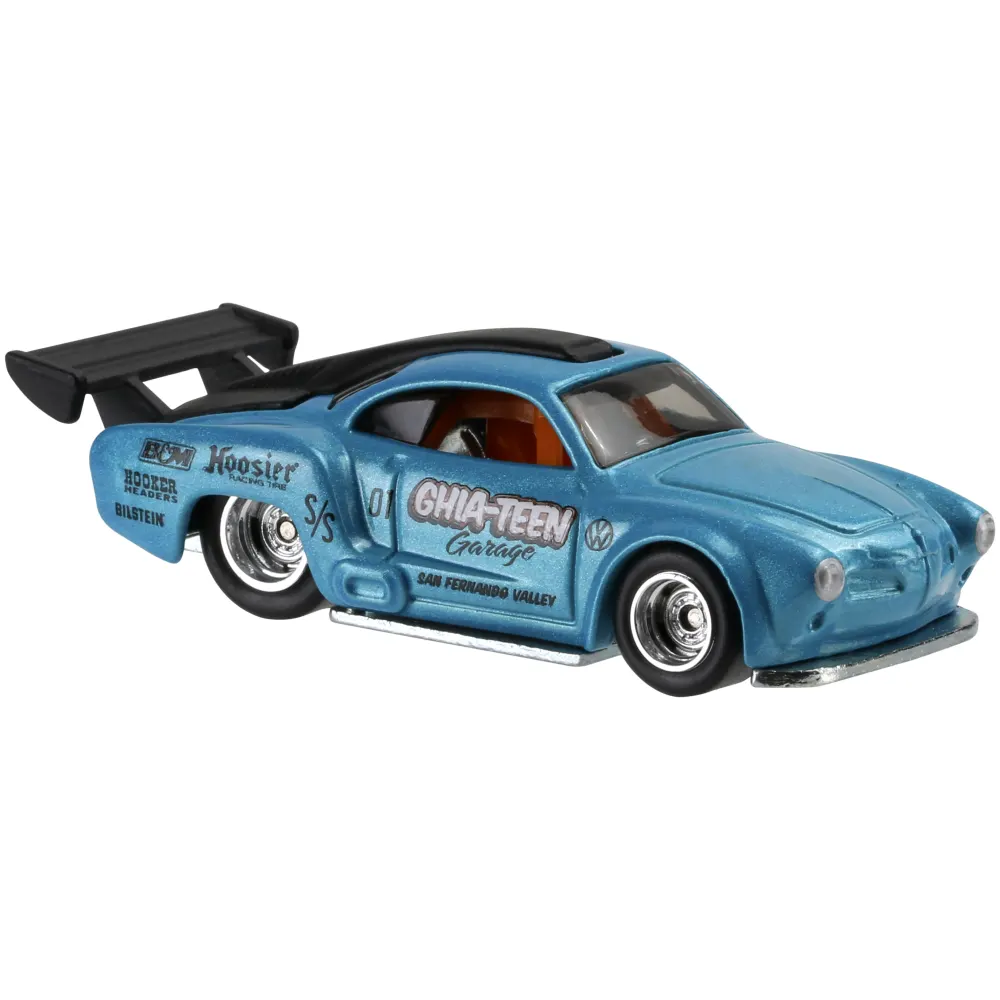 Volkswagen Karmann Ghia — DJF96 — Metalflake Aqua & Satin Black — imagem 4