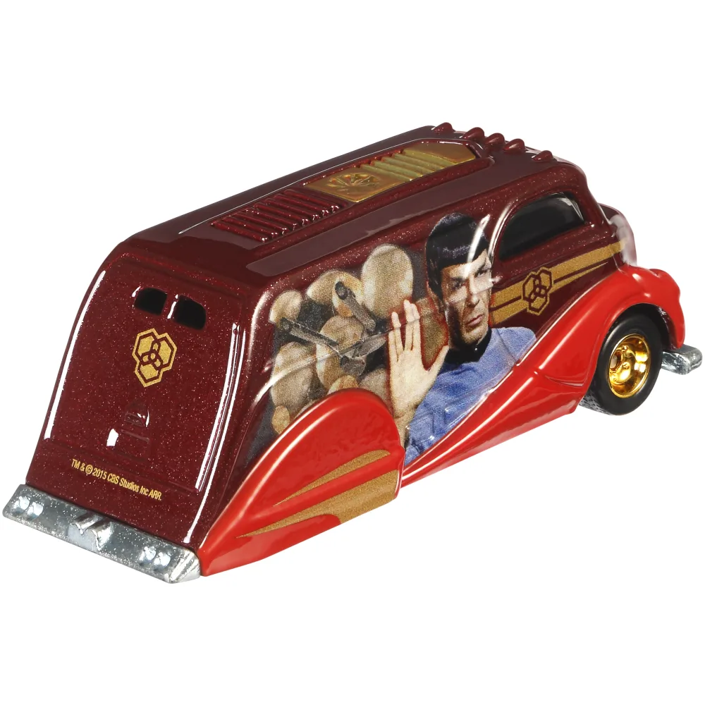 Deco Delivery — DJG99 — Metalflake Burgandy w/ Red Fenders — imagem 3