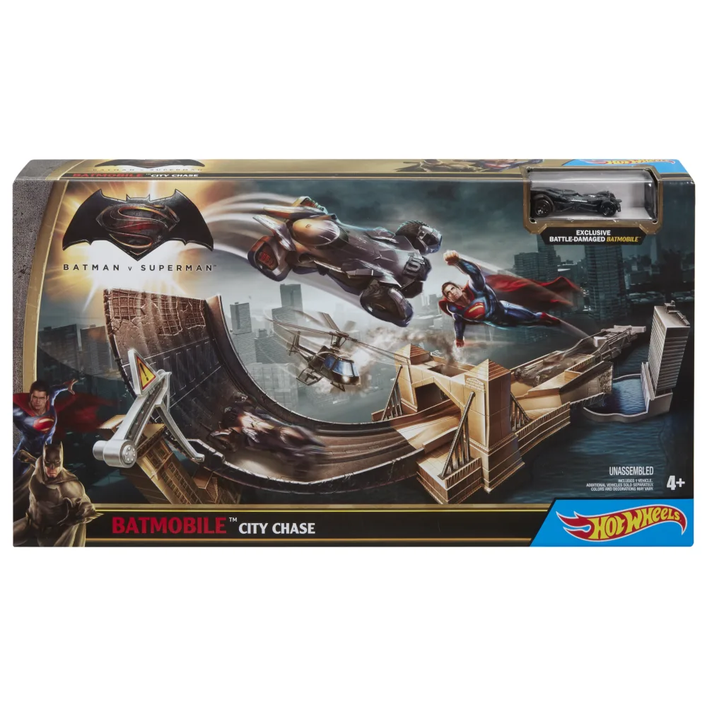 Battle-Damaged Batmobile — DJH61 — Black