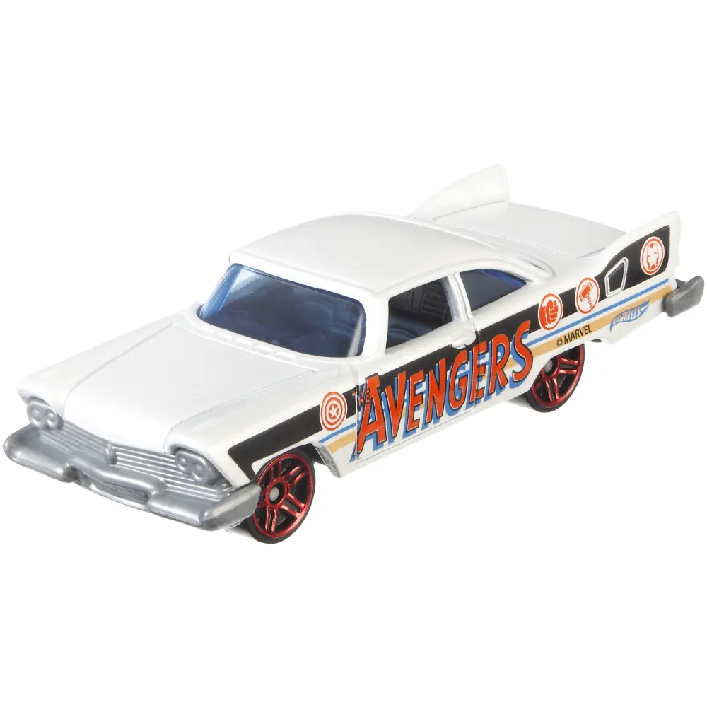 '57 Plymouth Fury — DJK78 — Metalflake white