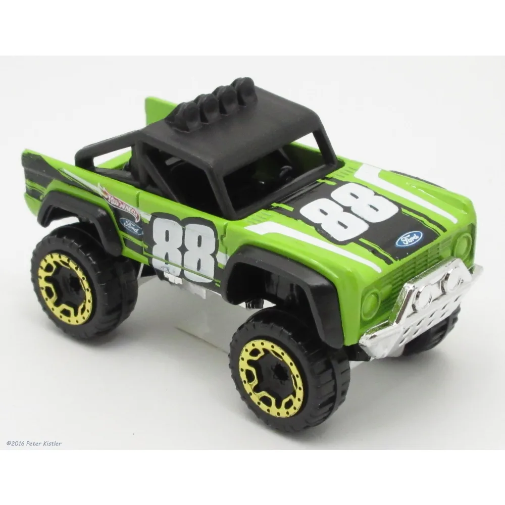 Custom Ford Bronco — DJK99 — Lime Green — imagem 2