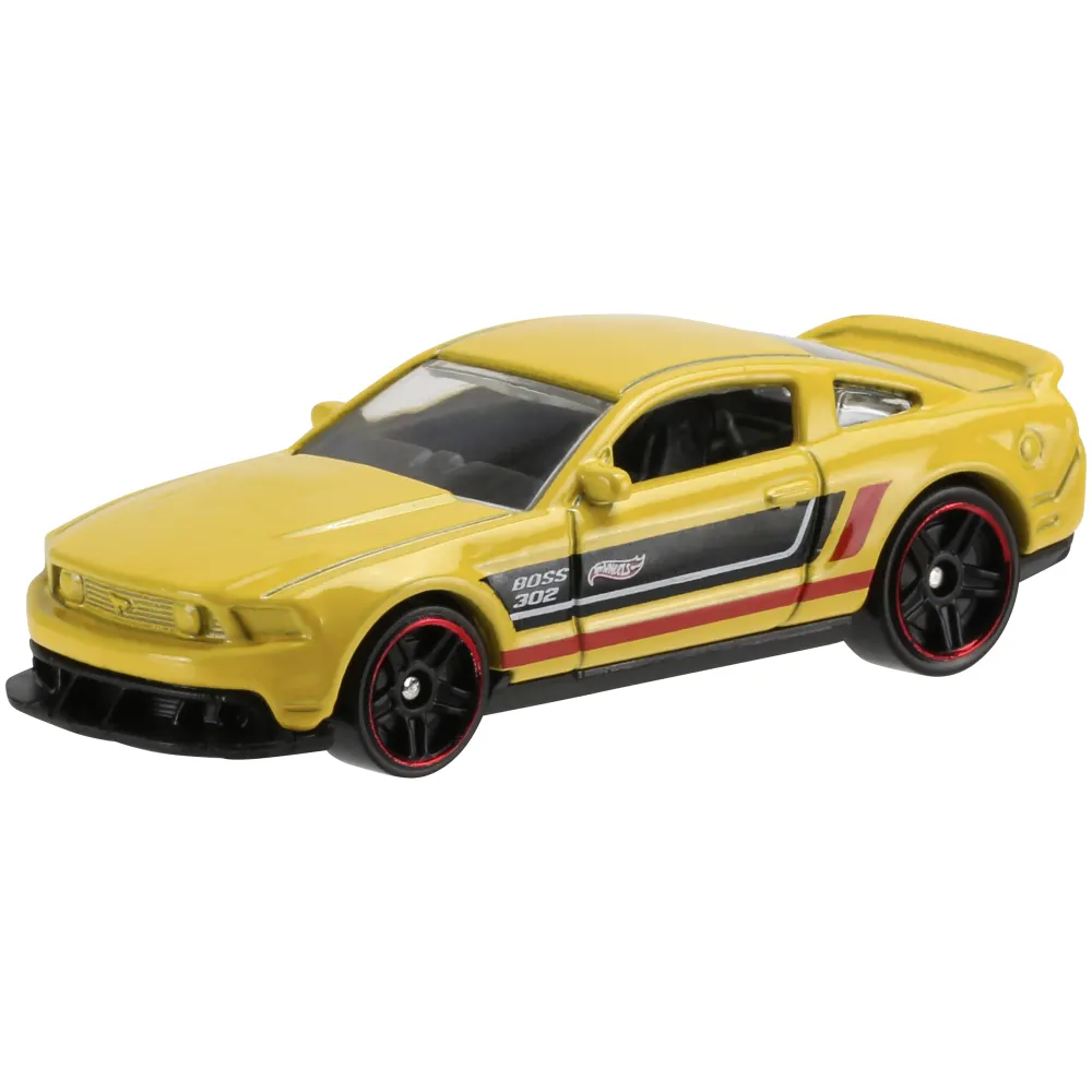 '12 Ford Mustang Boss 302 Laguna Seca — DJN56 — Yellow