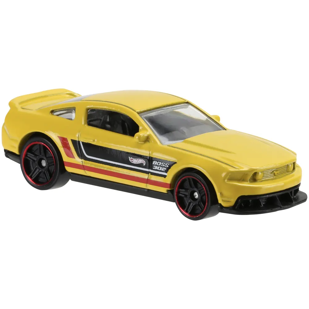 '12 Ford Mustang Boss 302 Laguna Seca — DJN56 — Yellow — imagem 2