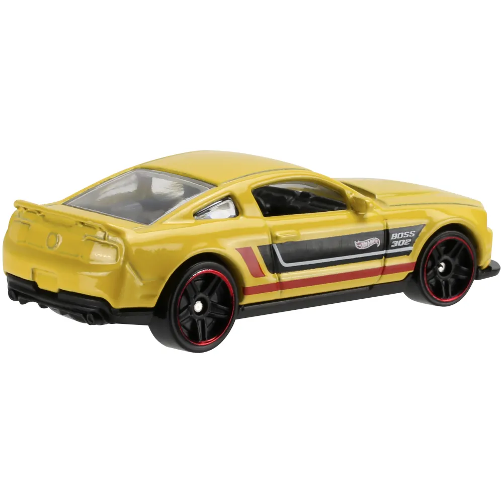 '12 Ford Mustang Boss 302 Laguna Seca — DJN56 — Yellow — imagem 3