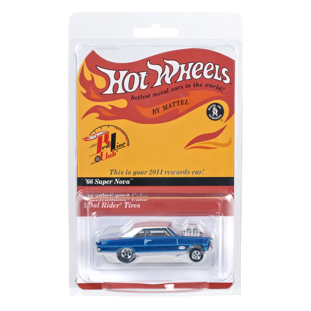 '66 SUPER NOVA — DJX33 — Spectraflame Light Blue w/ White Roof
