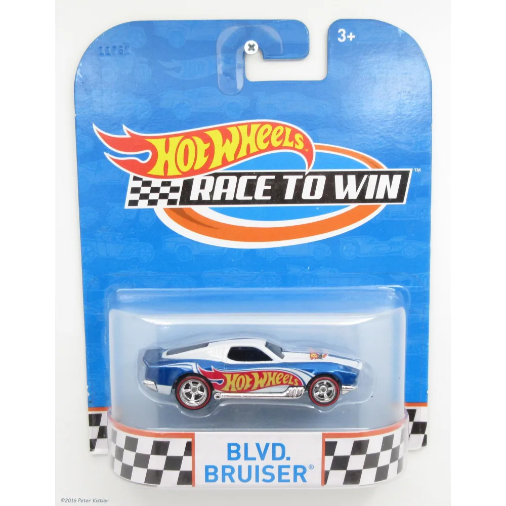 Blvd. Bruiser — DKG68 — Metalflake Race Team Blue & White