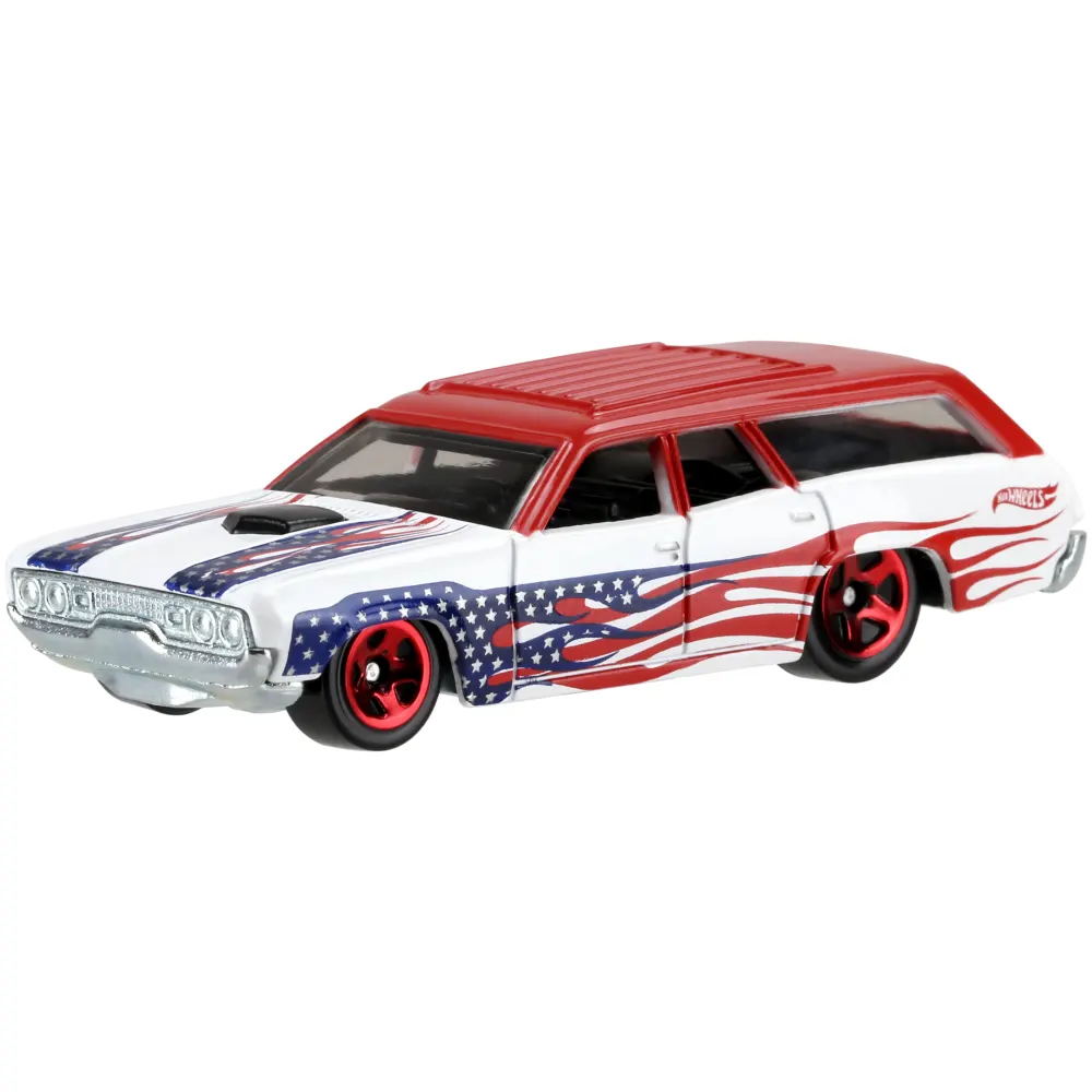 '71 Plymouth Satellite — DLV21 — White & Red