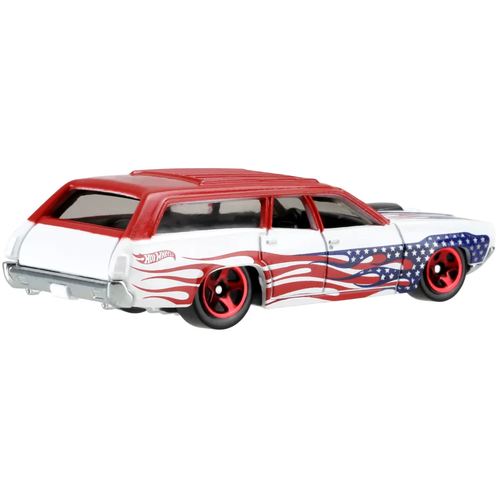 '71 Plymouth Satellite — DLV21 — White & Red — imagem 3