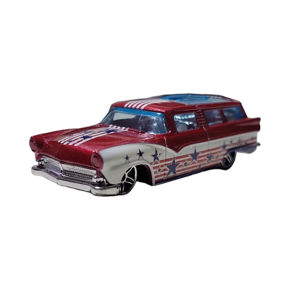 8 Crate — DLV23 — Metalflake Dark Red & White — imagem 6