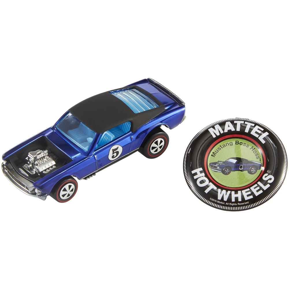 MUSTANG BOSS HOSS — DMH88 — Spectraflame Blue w/ Black Roof