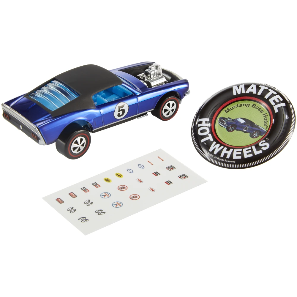 MUSTANG BOSS HOSS — DMH88 — Spectraflame Blue w/ Black Roof — imagem 3