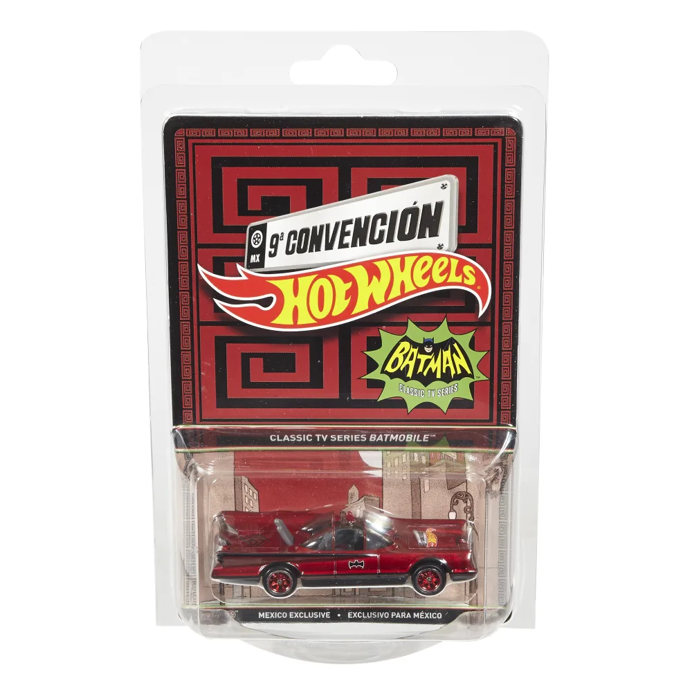 CLASSIC TV SERIES BATMOBILE — DMJ17 — Metalflake Red — imagem 2