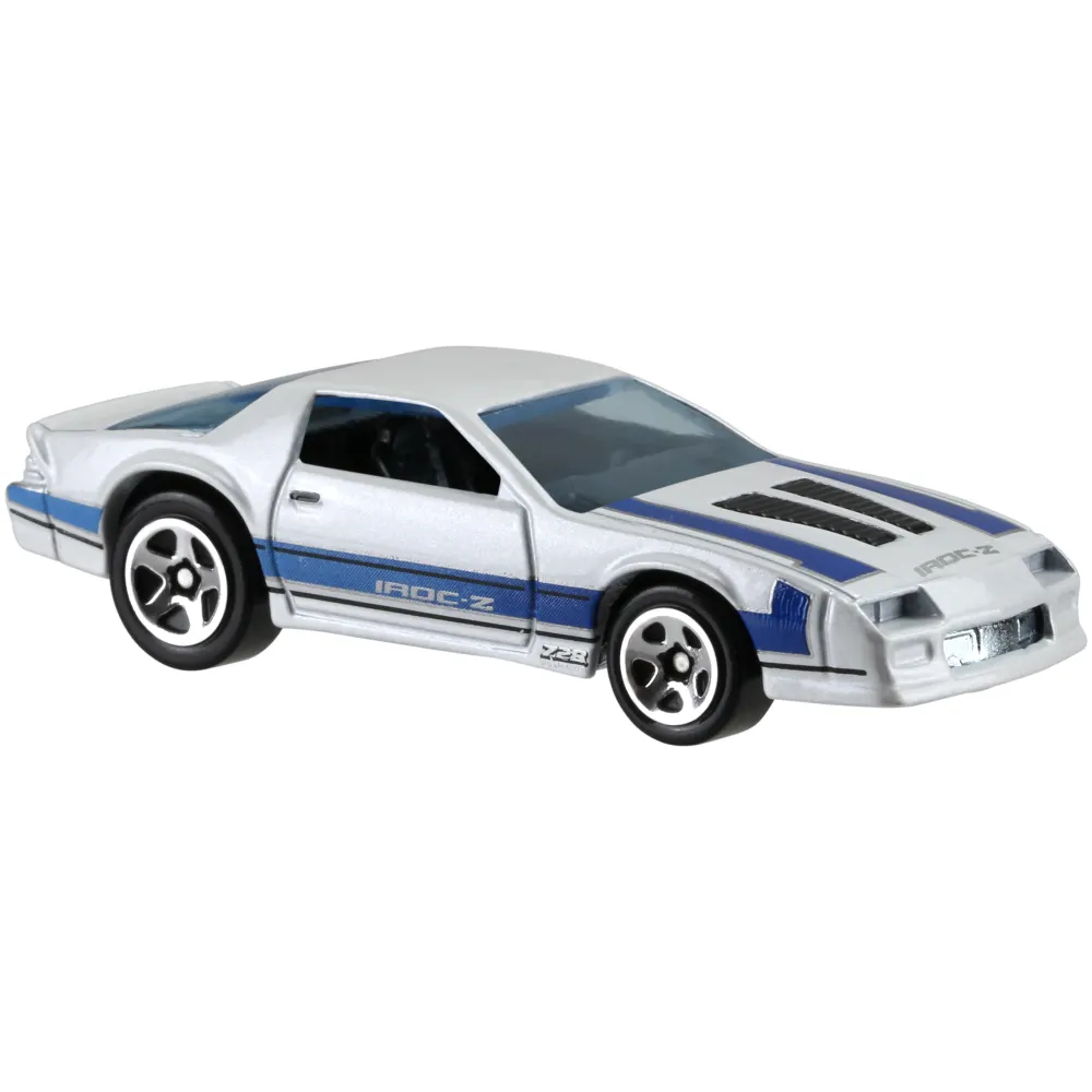 1985 CHEVROLET CAMARO IROC-Z — DNF32 — Metalflake White — imagem 4
