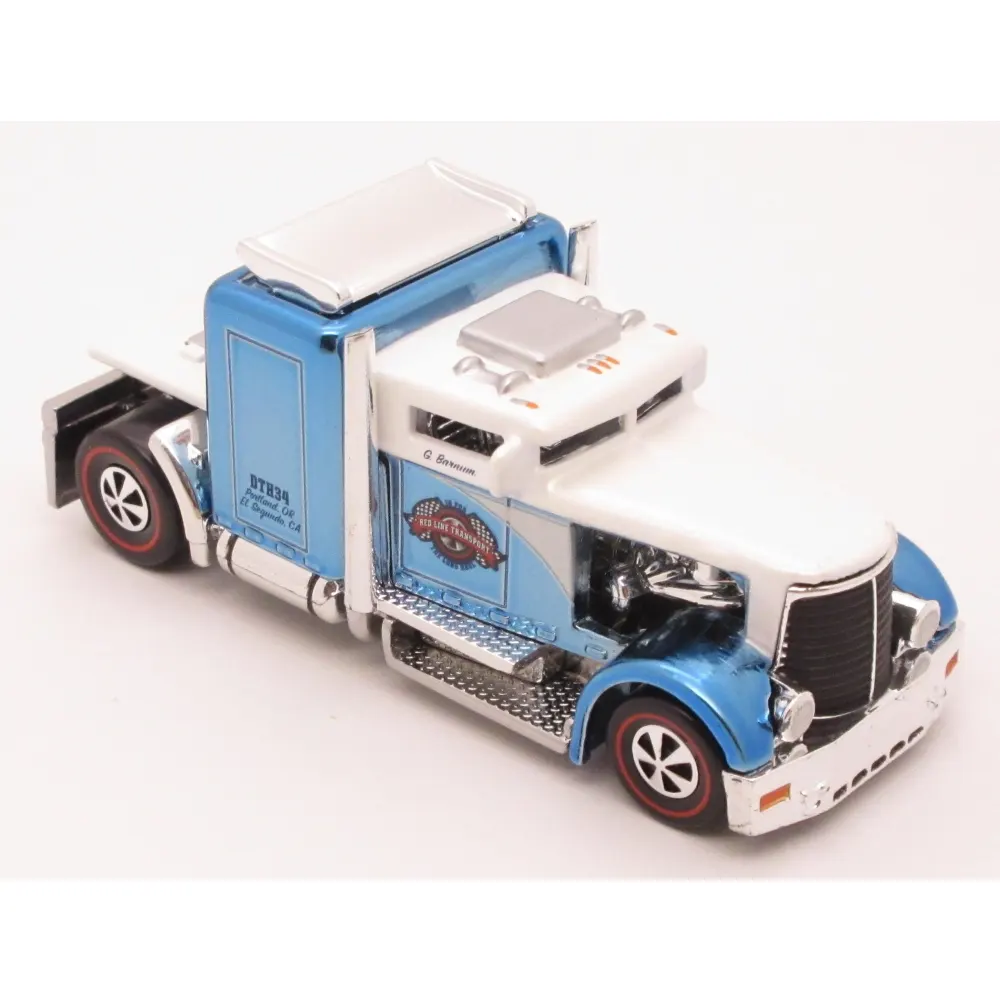 Convoy Custom — DTH34 — Spectraflame Light Blue & White