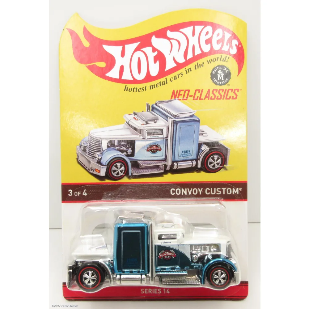 Convoy Custom — DTH34 — Spectraflame Light Blue & White — imagem 2