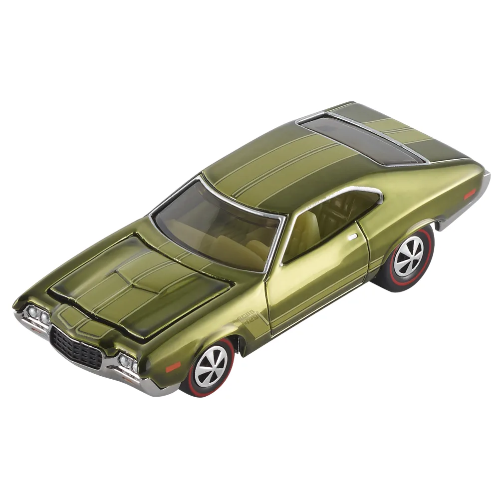'72 Ford Gran Torino Sport — DTH36 — Spectraflame Olive Green